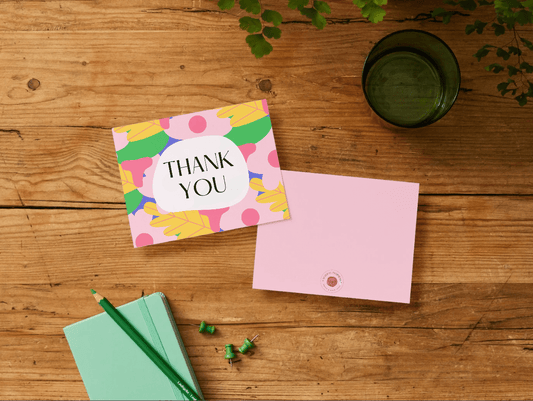5 Pack | Afterglow Thank You Card - Little Nest Community