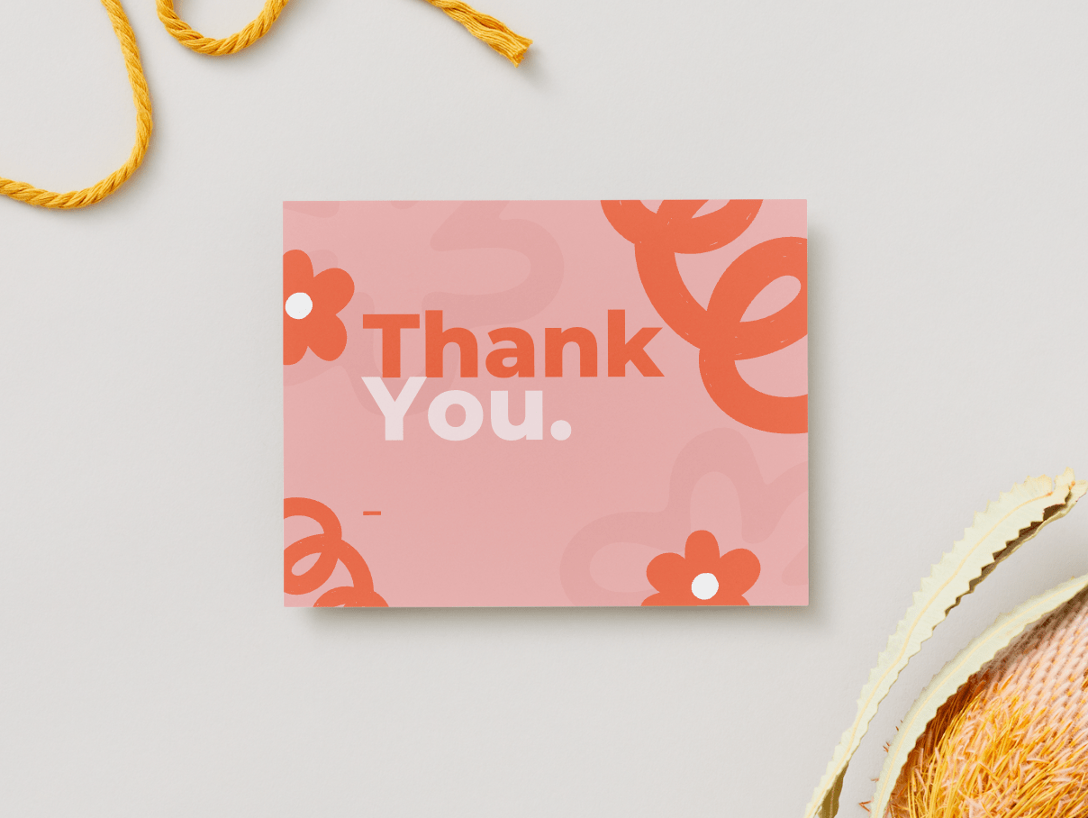 Bright Futures Thank You Card (5 Pack): Thank You Card for Preschool Teachers - Little Nest Community